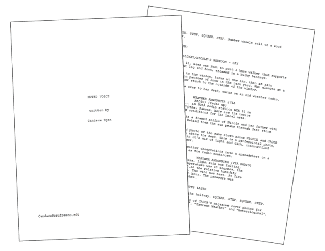 SCREENWRITING | Candace Lee Egan