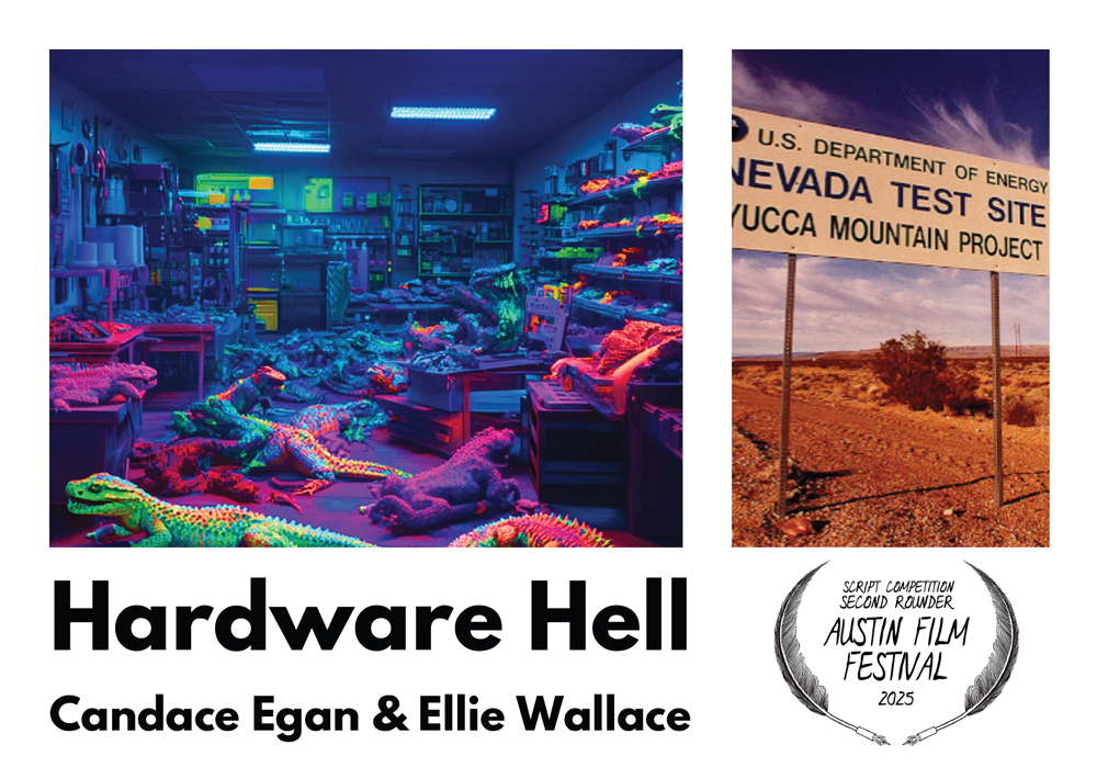 Hardware Hell postcard.